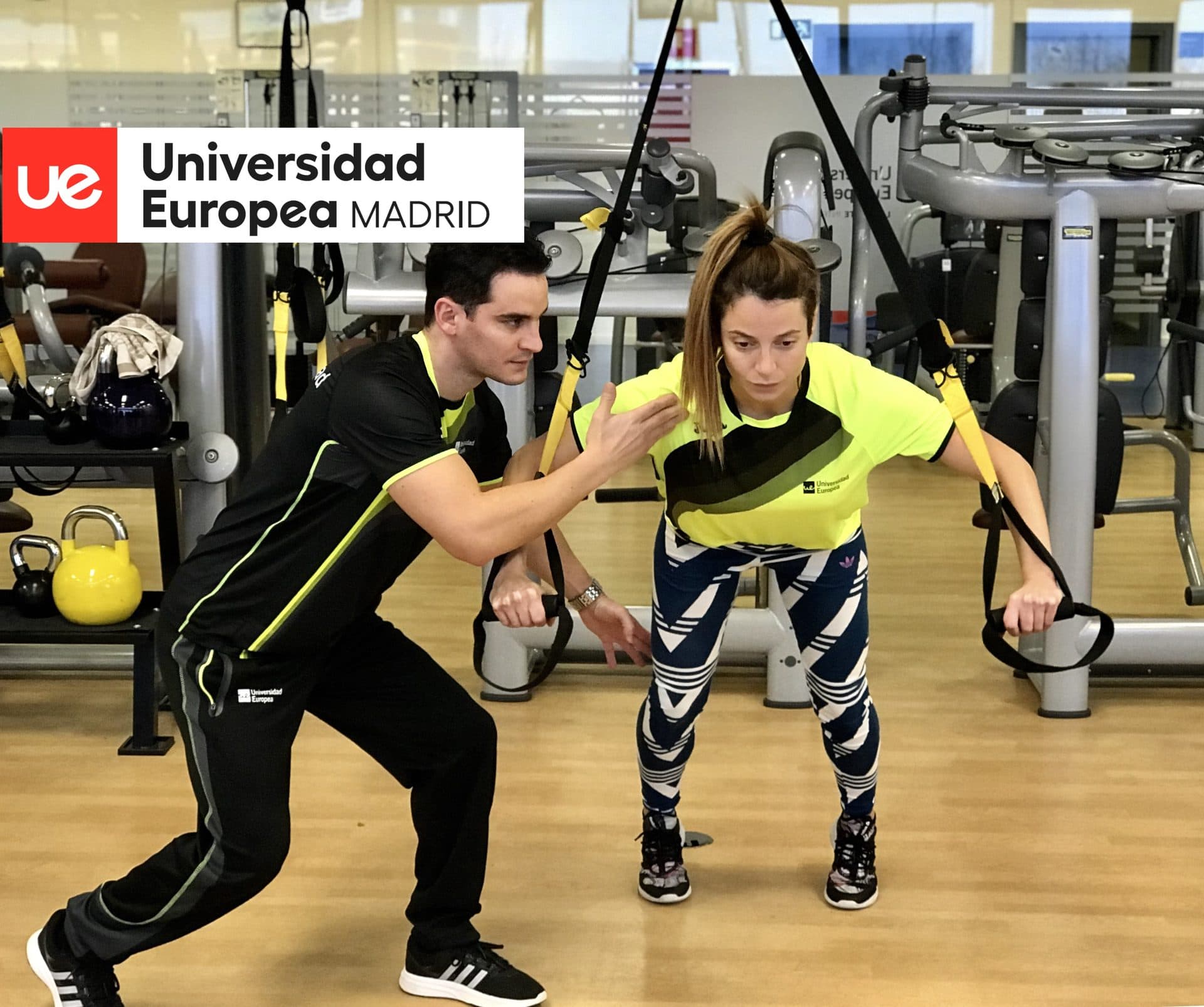 Séance de préparation physique encadrée en salle de sport