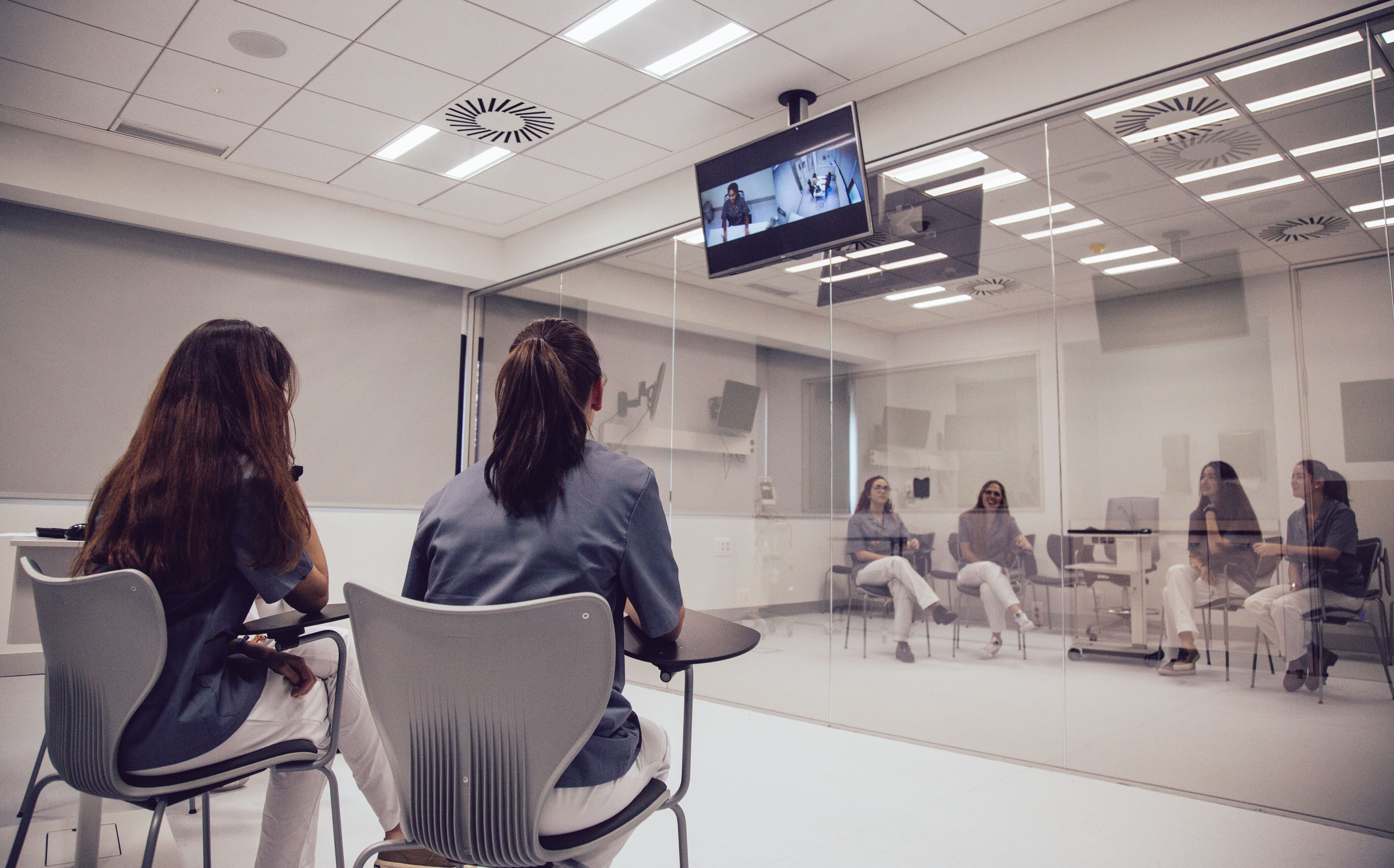 Salle d'observation clinique à l'Universidad Europea