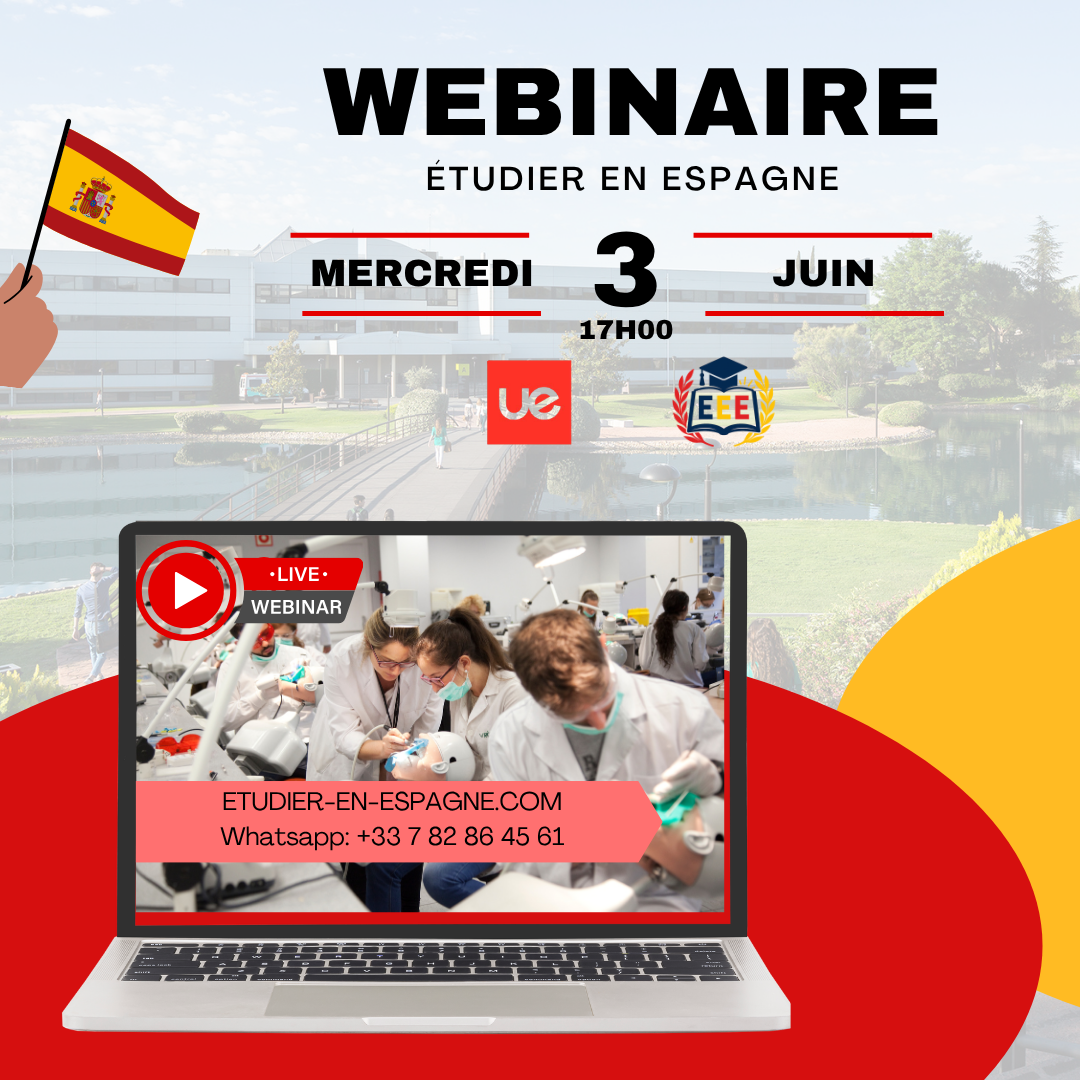 Webinaire Étudier en Espagne - étudiants en Espagne