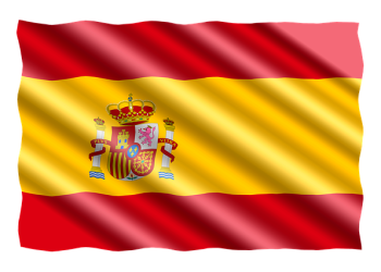 Drapeau Espagne 3D